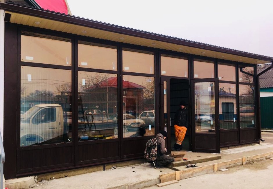 Витражи из ПВХ профилей