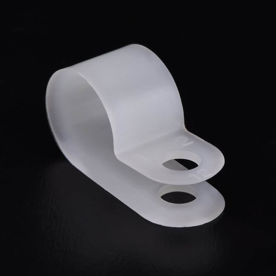 Клипса для кабеля пластиковая