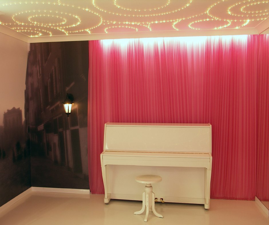 Подсветка штор