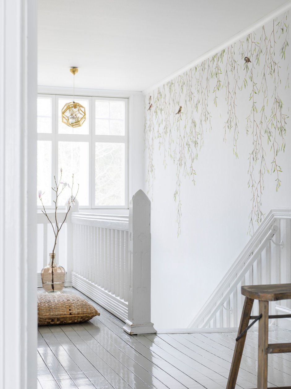 Покраска стен в интерьере