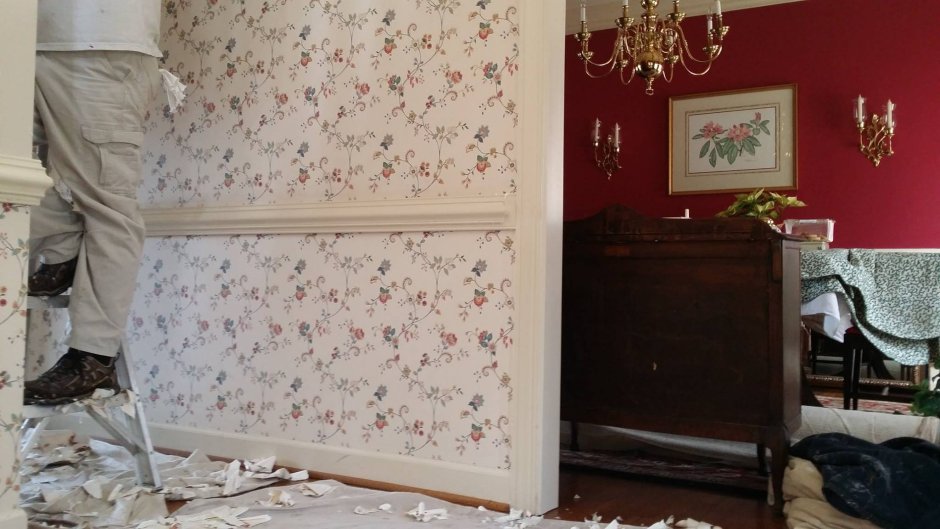 Обои компаньоны для прихожей