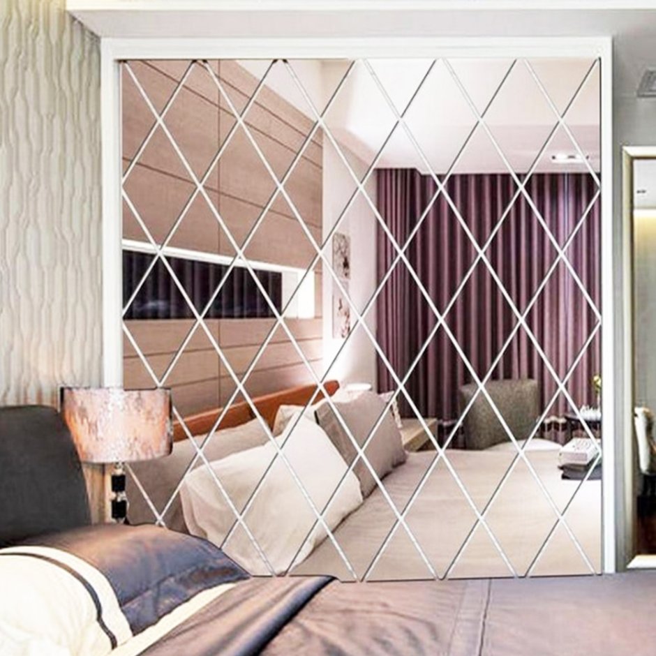 Декоративные зеркальные панели