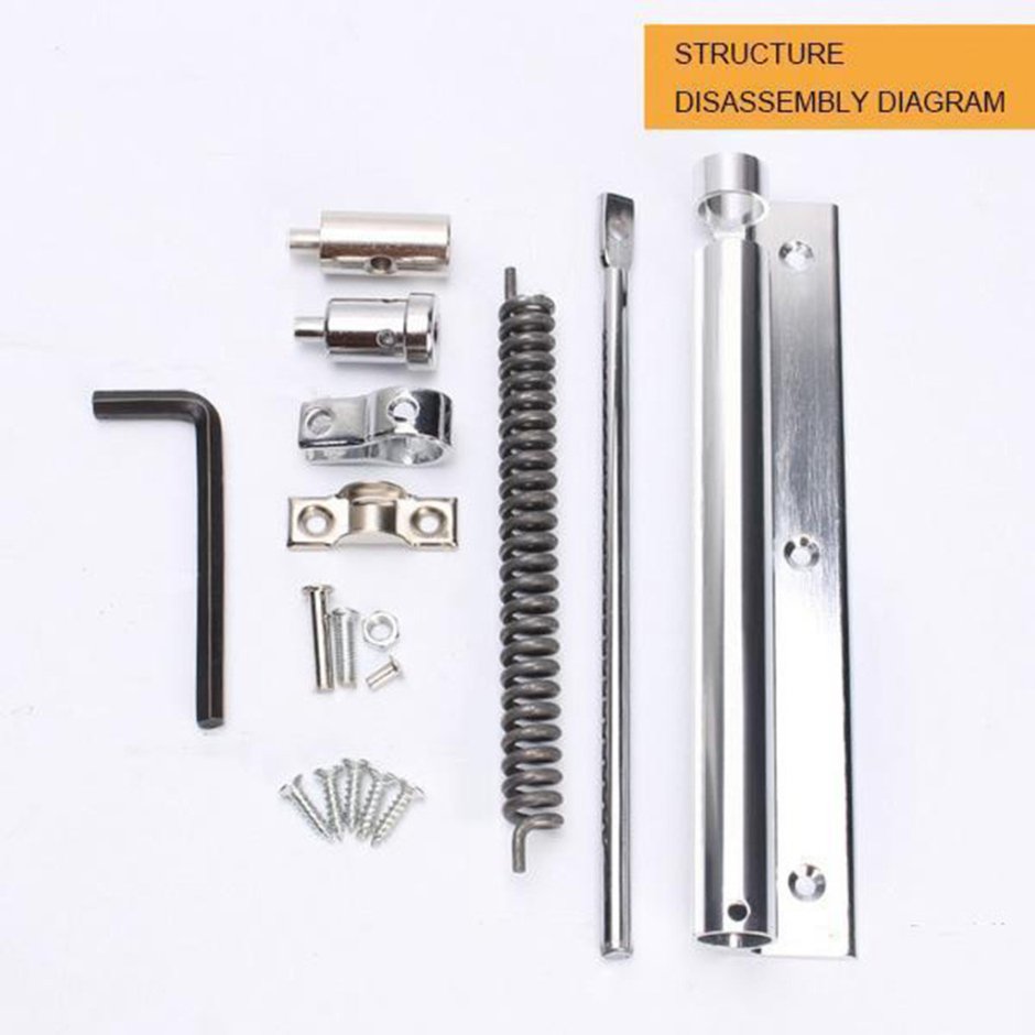 Петля пружинная самозакрывающаяся