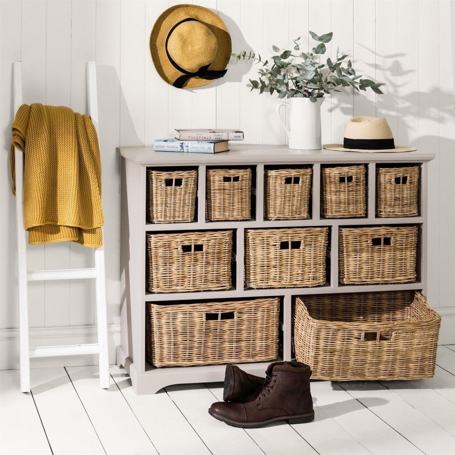 Комод из лозы