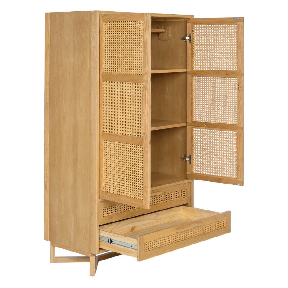 Шкаф плетеный Regal Polka Wicker Cabinet 80см