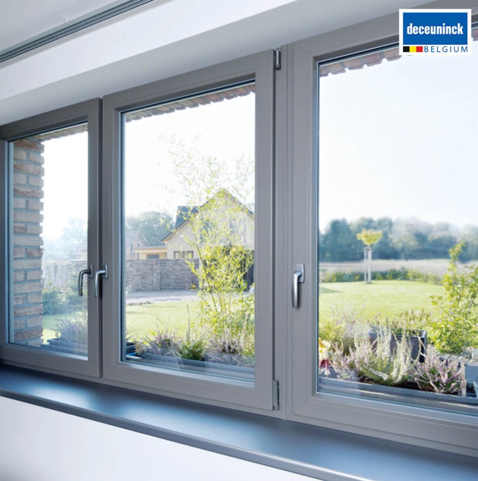 Серые окна в квартире