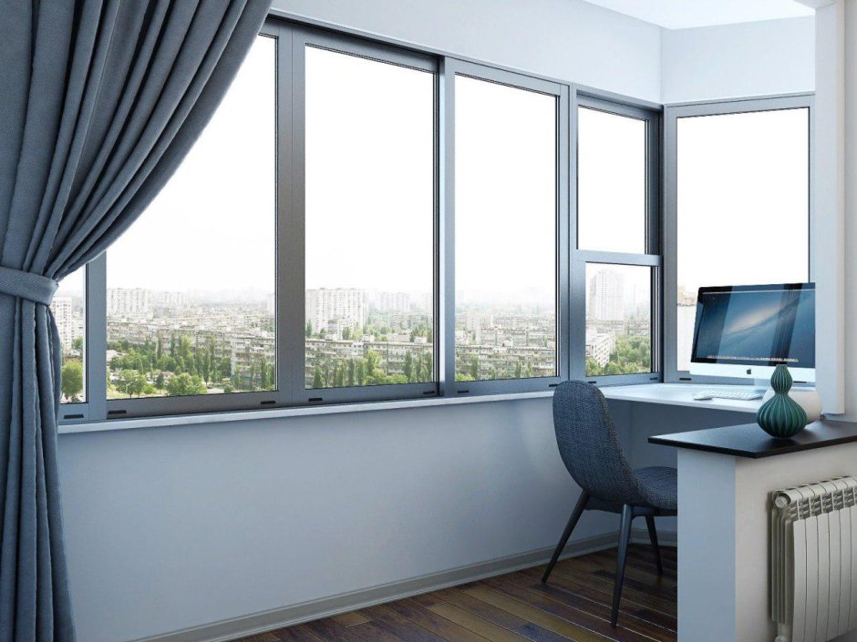 Пластиковые окна на лоджию