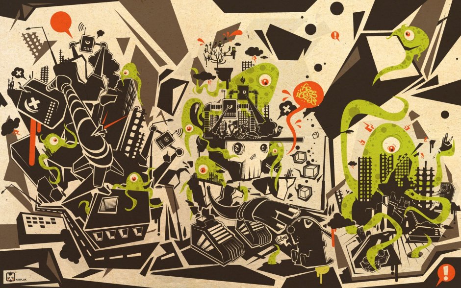 Ретро абстракция