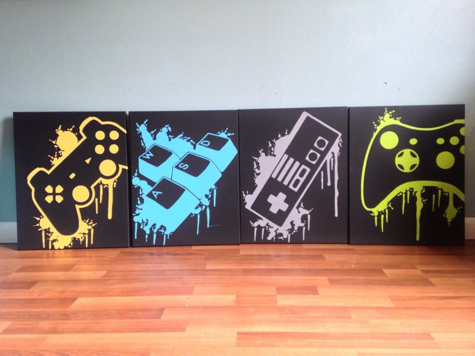 Игровые арты на стену