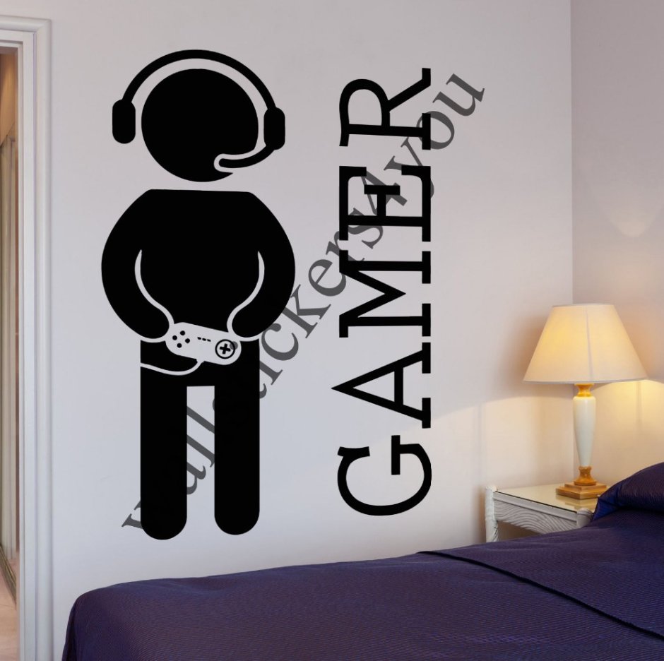 Наклейки на стену в комнату подростка мальчика