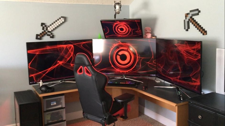Геймерские обои в комнату