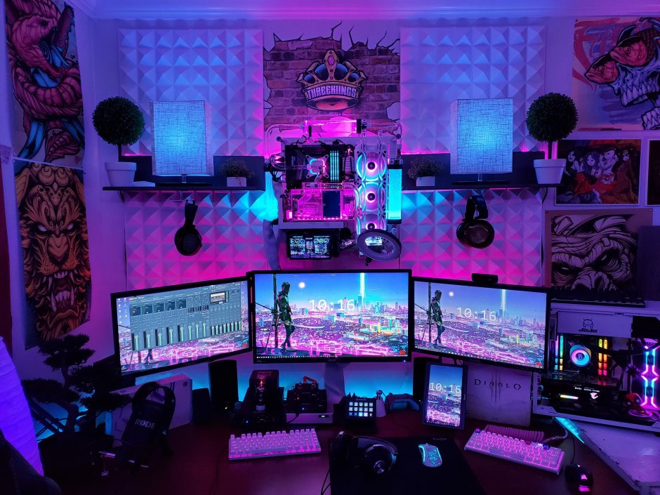 Комната мечты геймера