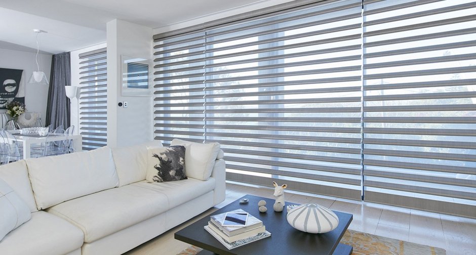 Горизонтальные жалюзи - белые