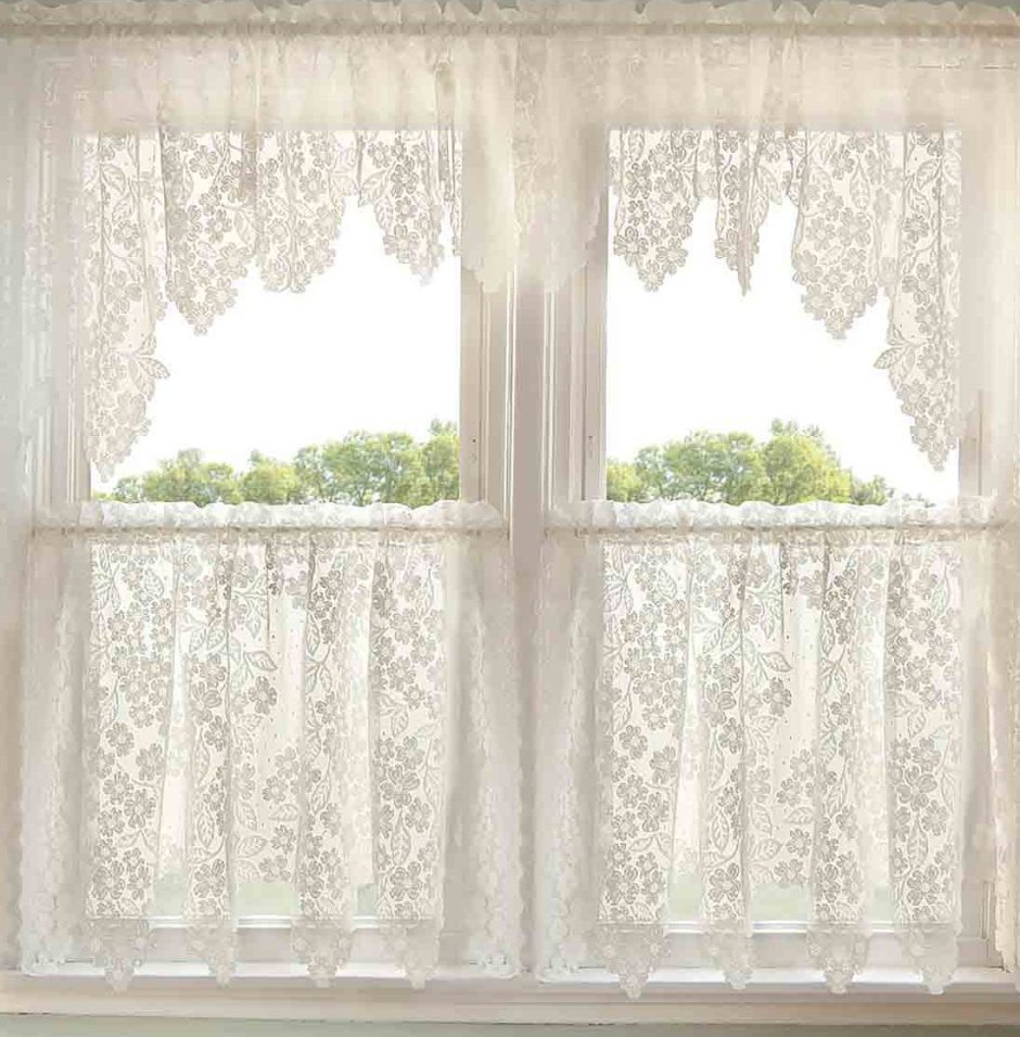 Занавески в деревенском стиле