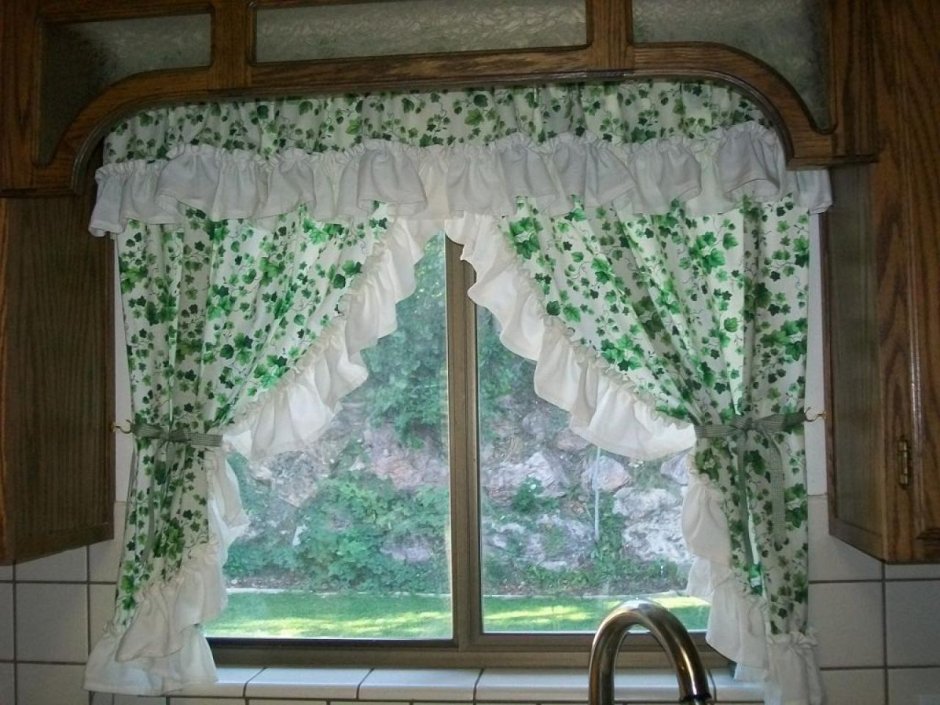 Шторы в стиле Кантри