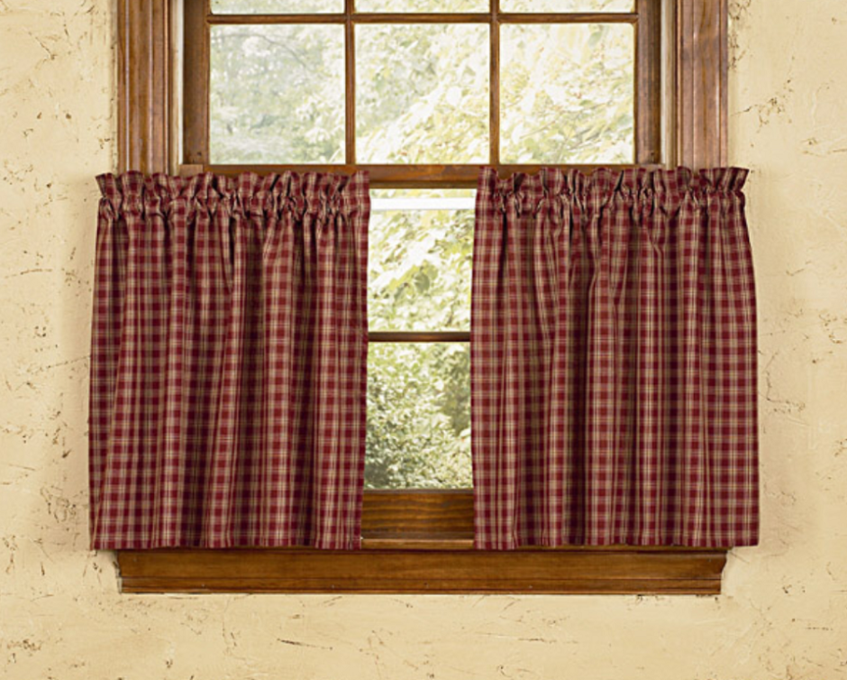 Деревенские шторы