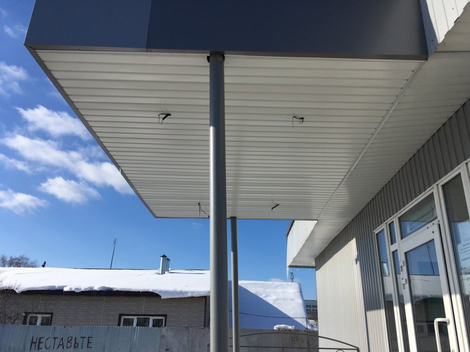 Сэндвич панели плоские