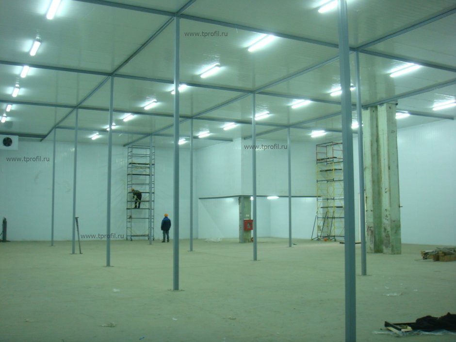 Отделка офисных помещений из сэндвич панелей