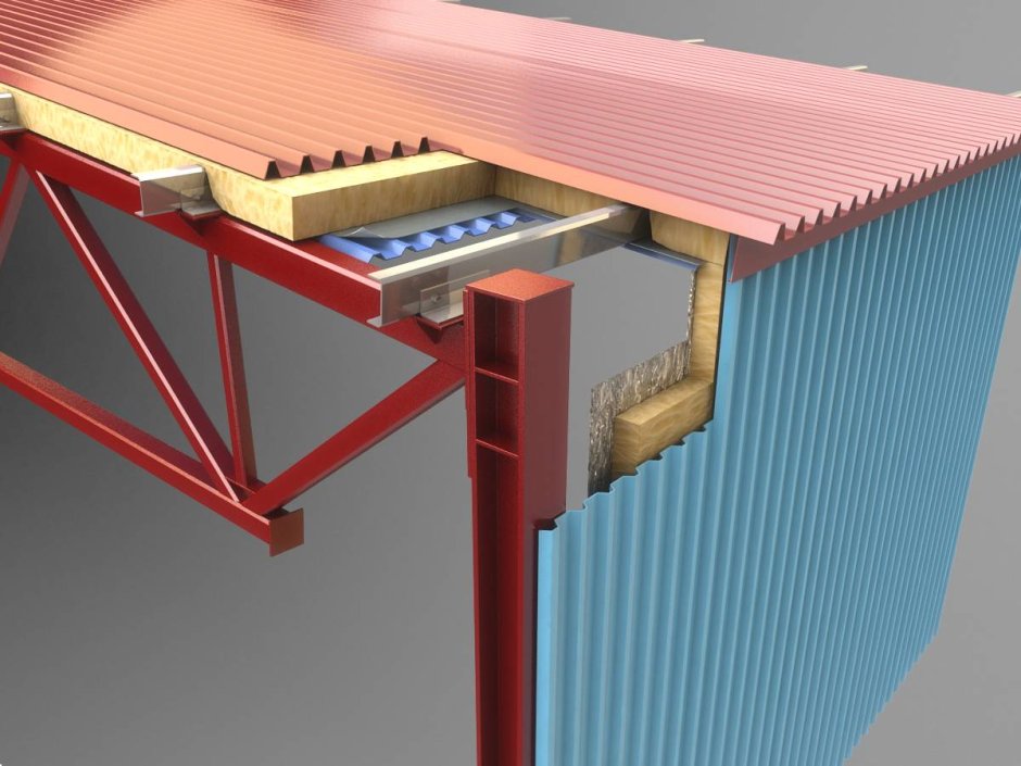 Сэндвич-панели поэлементной сборки (СППС)
