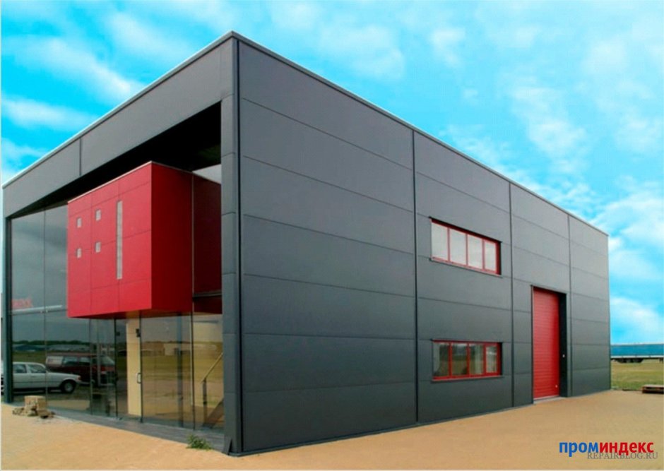 Крепление сэндвич панелей к ЛСТК