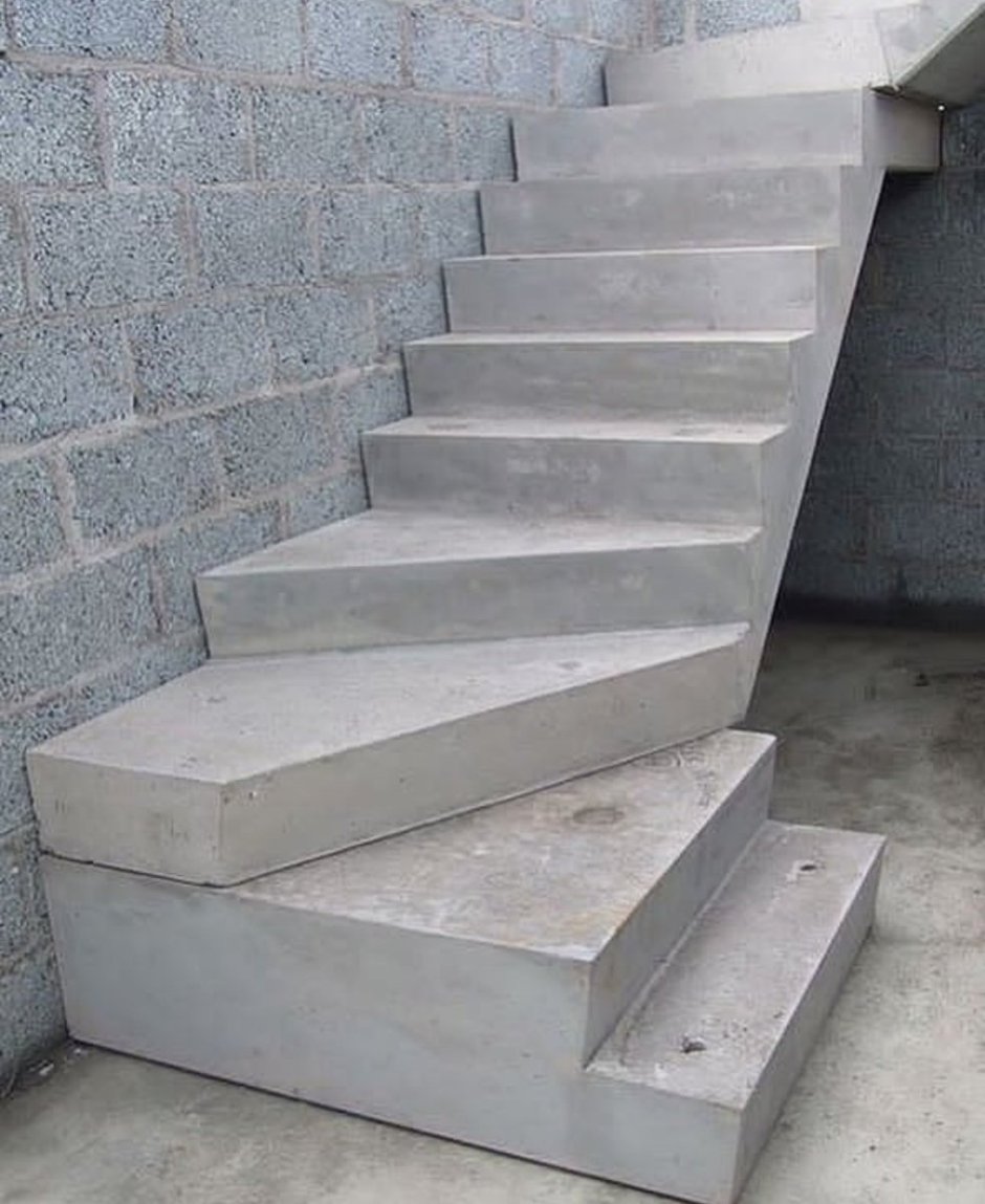 Композитный фибробетон ступени