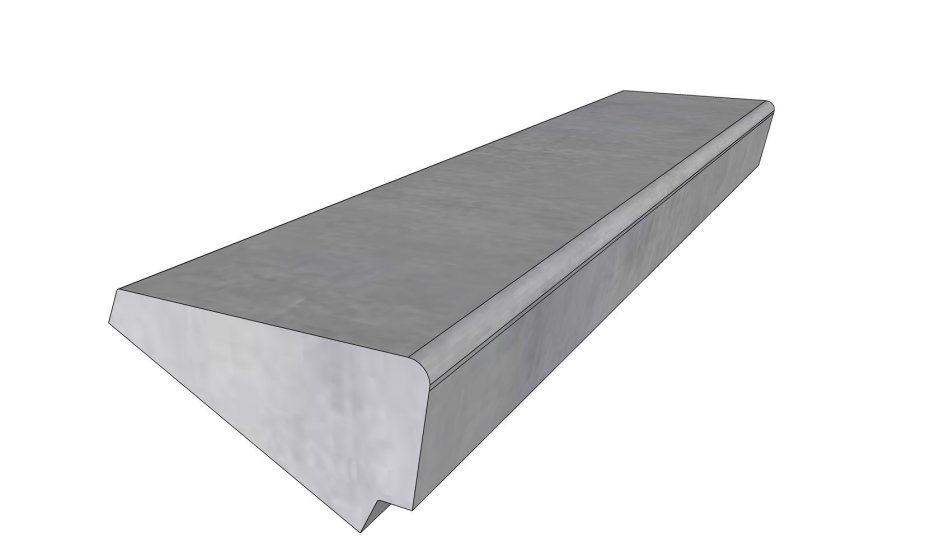 Ступень бетонная 1000х400х150мм