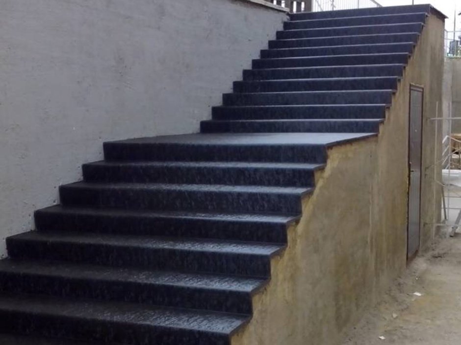Дизайнерские бетонные лестницы