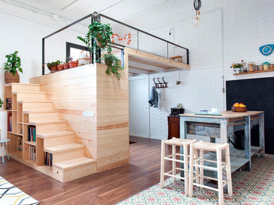 Лестница на Антресоль складная