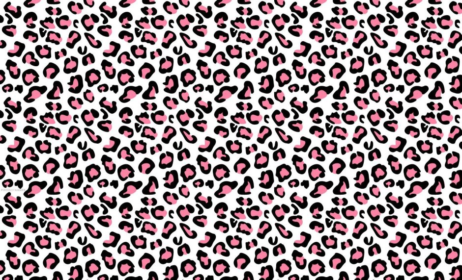 Леопардовые пятна на белом фоне