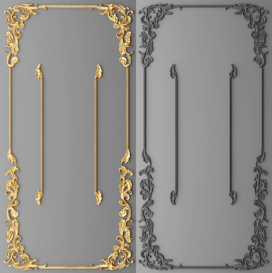 Зеркальный молдинг