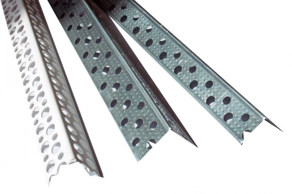 Угол оцинкованный перфорированный Knauf 25x25x3000 мм Петрович