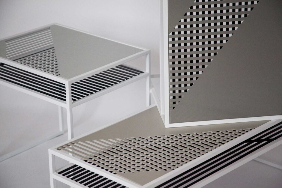 Тумба из перфорированного металла