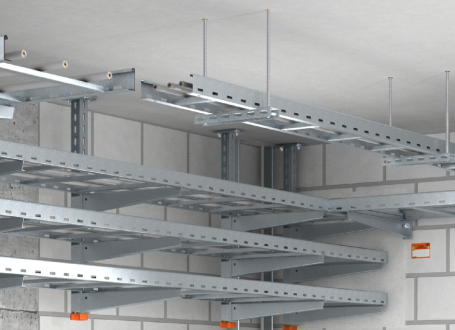 Профиль для кабельных лотков DKC bpt2912zl l=1500