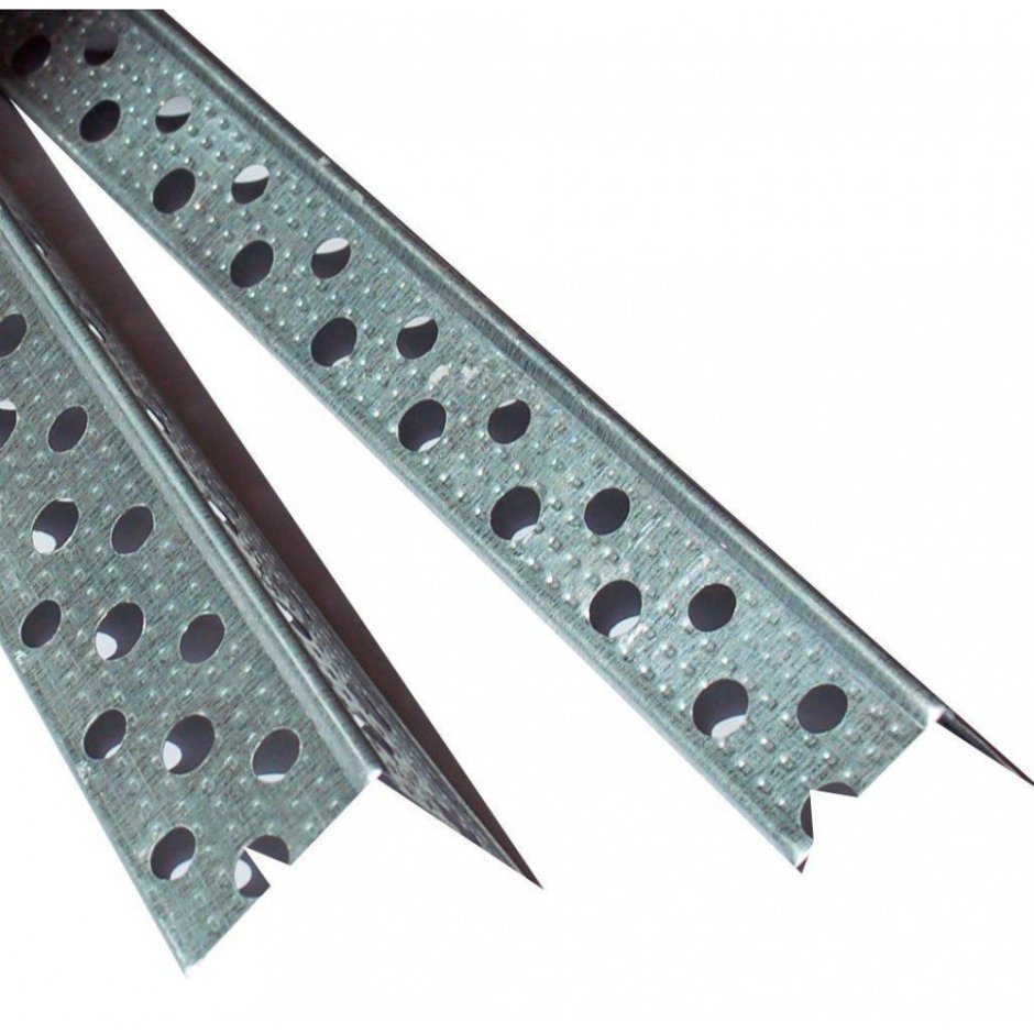 Профиль углозащитный оцинкованный 25х25 мм, 3м 0.45 мм