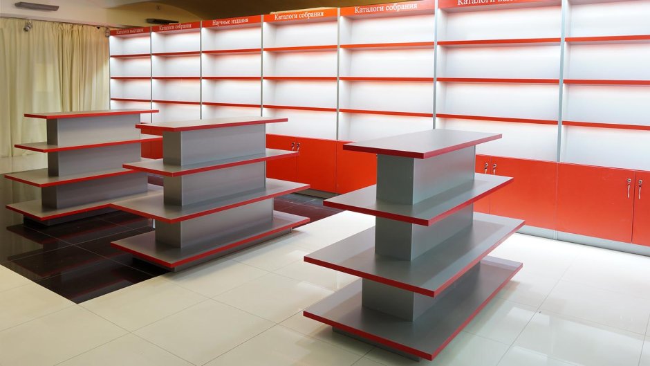 Стеллажи для библиотеки