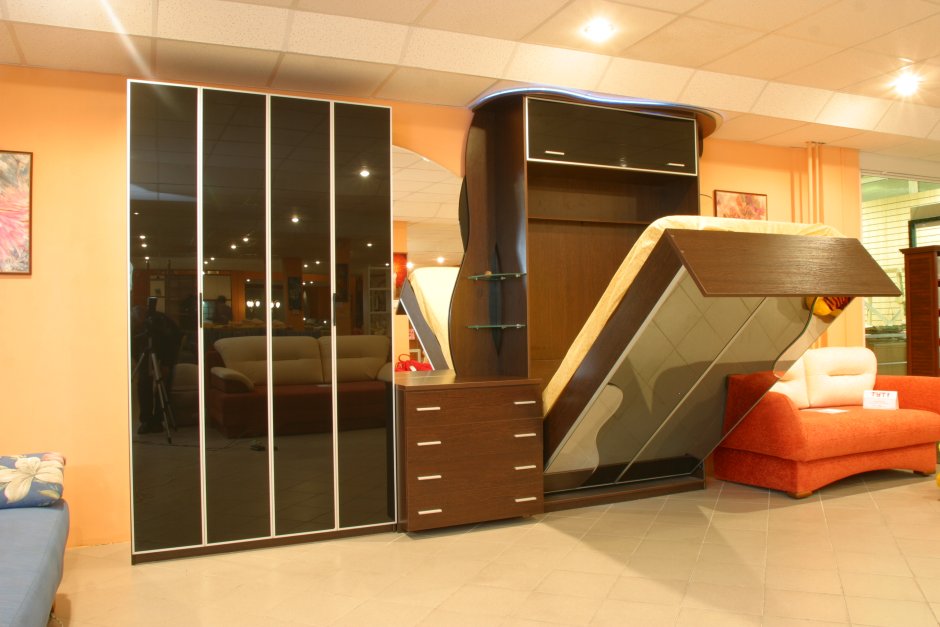 Кровать трансформер мебельная симфония