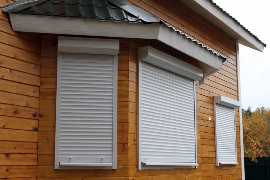 Оконные ставни Рехау