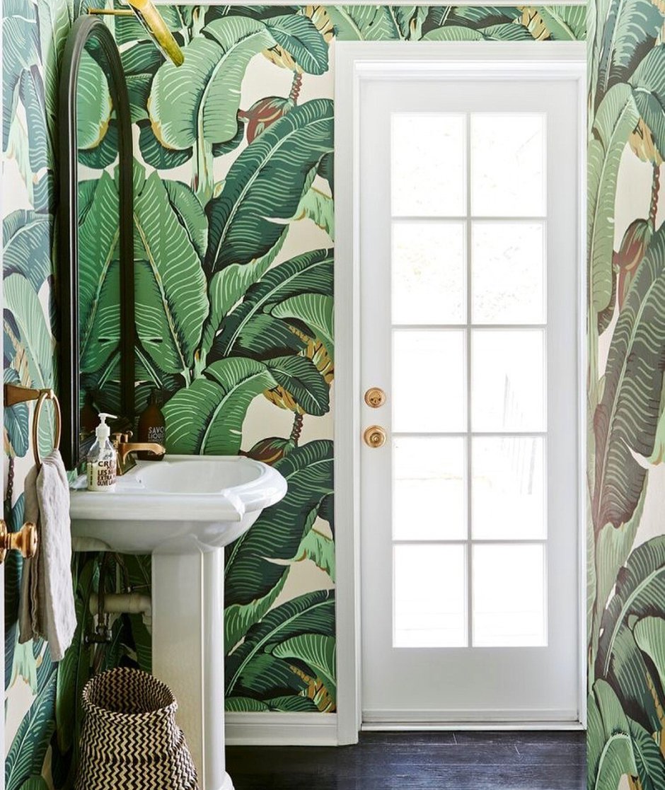 Плитка в тропическом стиле