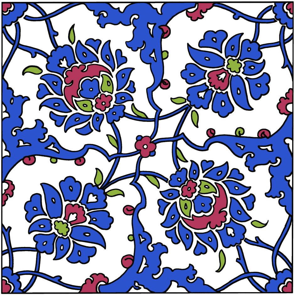 Турецкая орнаментная плитка