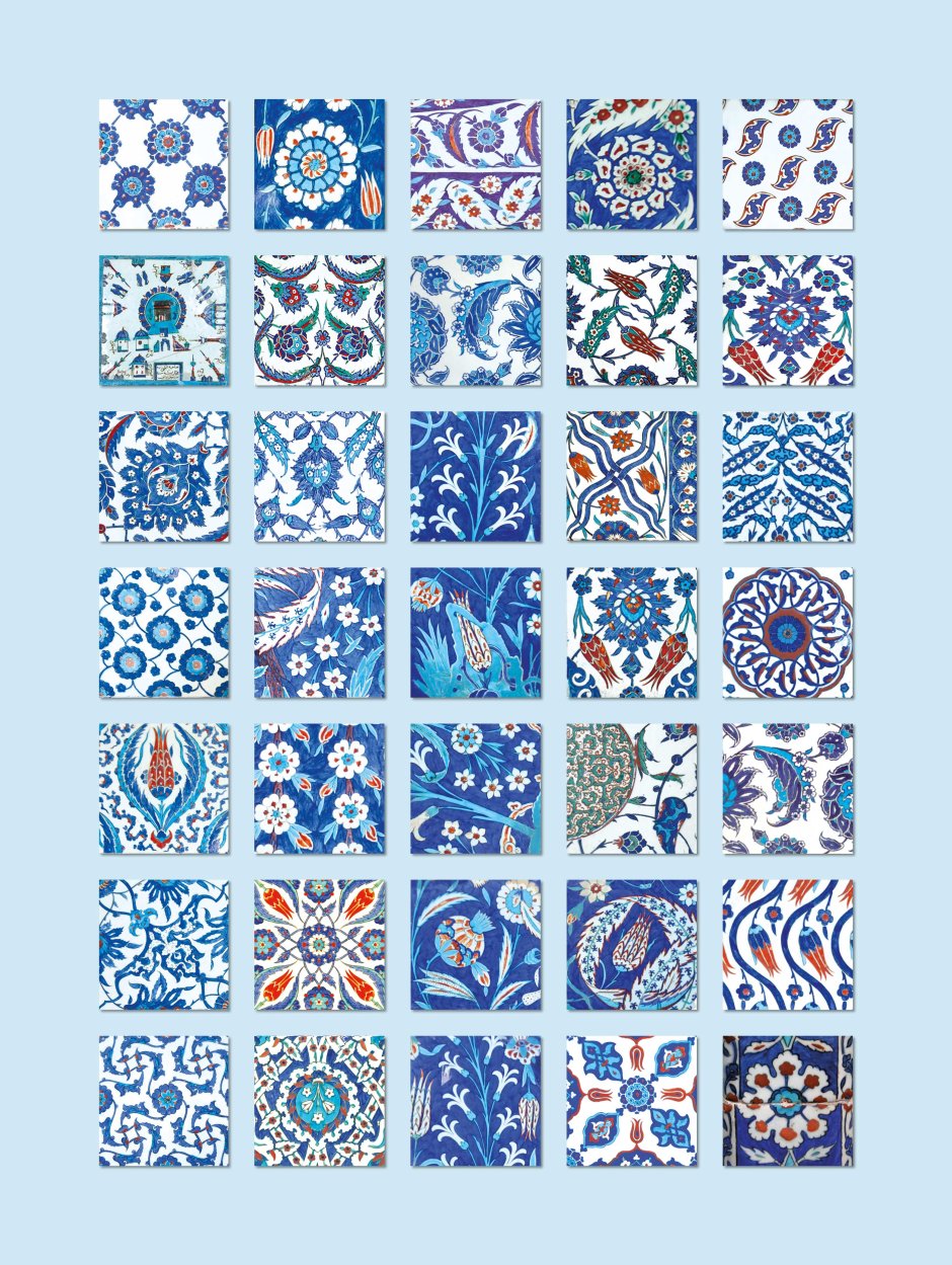 Турецкие узоры мозаика