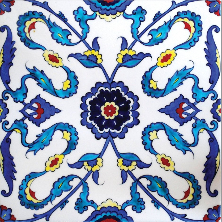 Турецкая плитка бабочкой