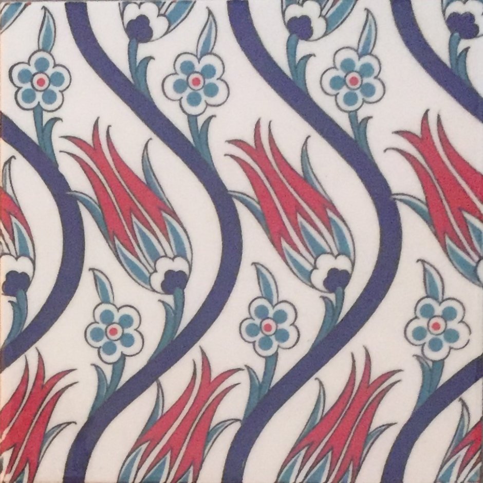 Турецкий тюльпан орнамент