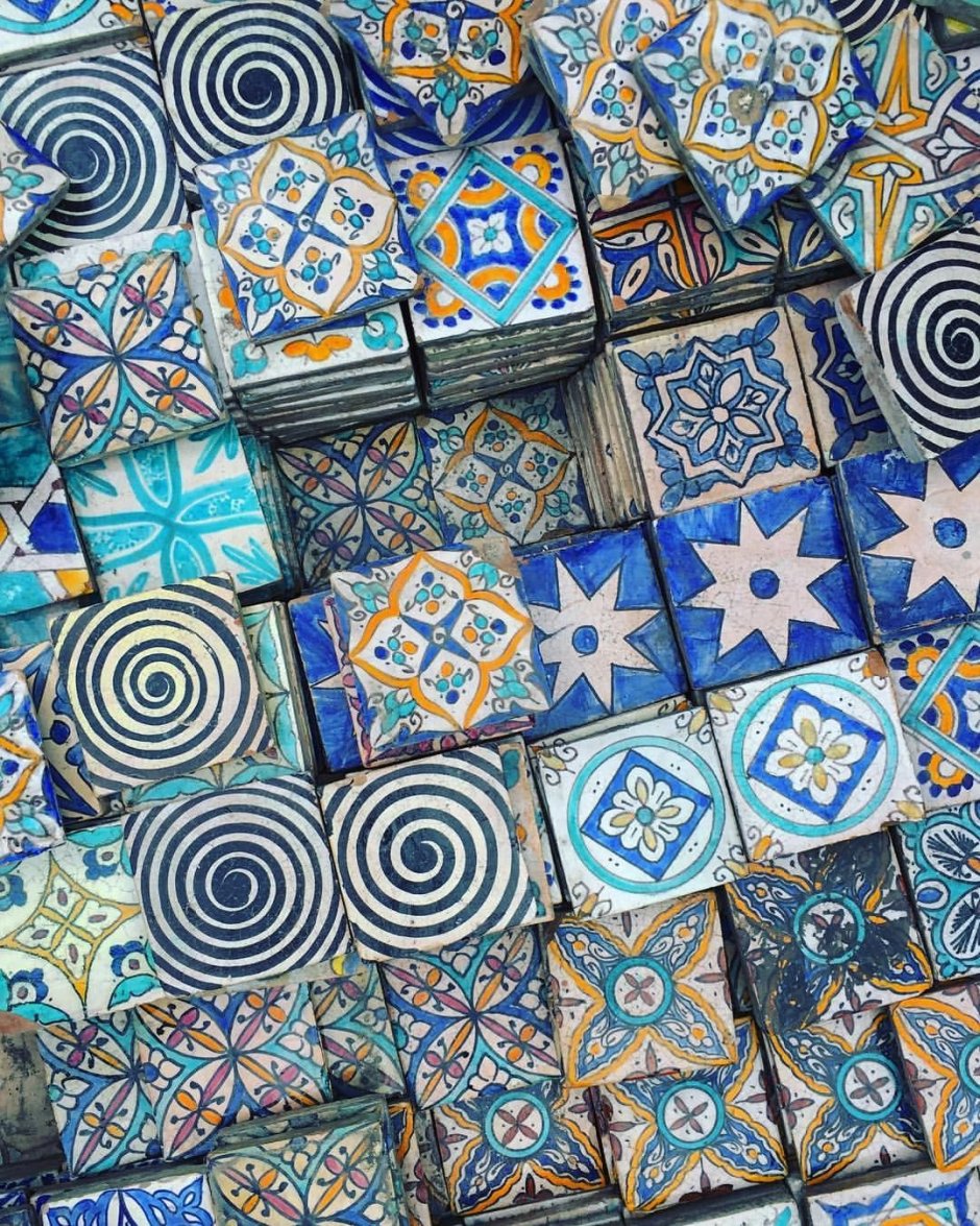 Плитка azulejo марокканский стиль