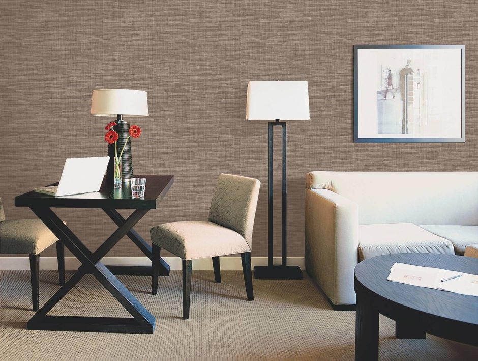 Тканевые стены в интерьере