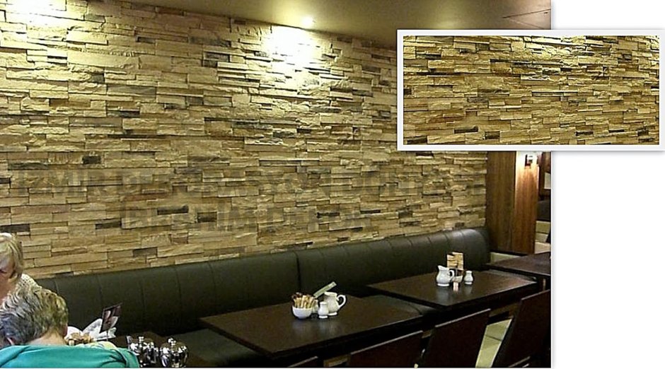 Сланец в интерьере кухни