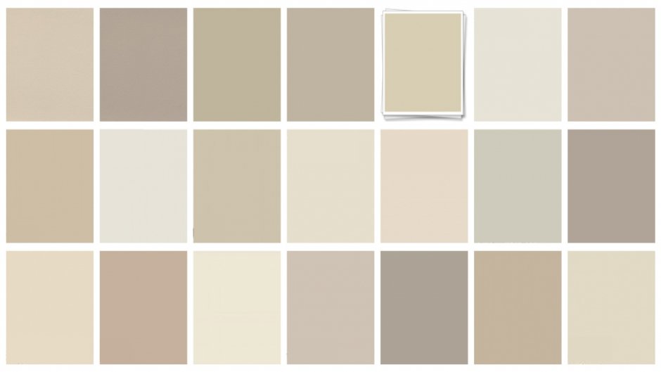 Оттенки бежевого цвета