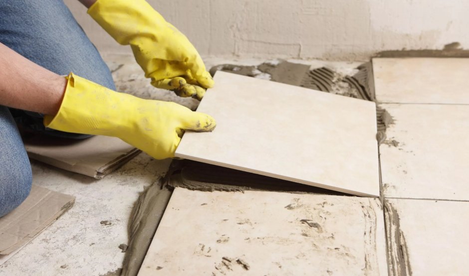 Укладка керамической плитки