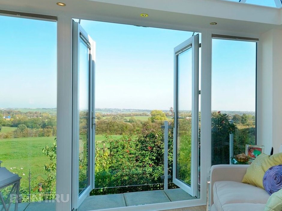 Окно штульповое Рехау