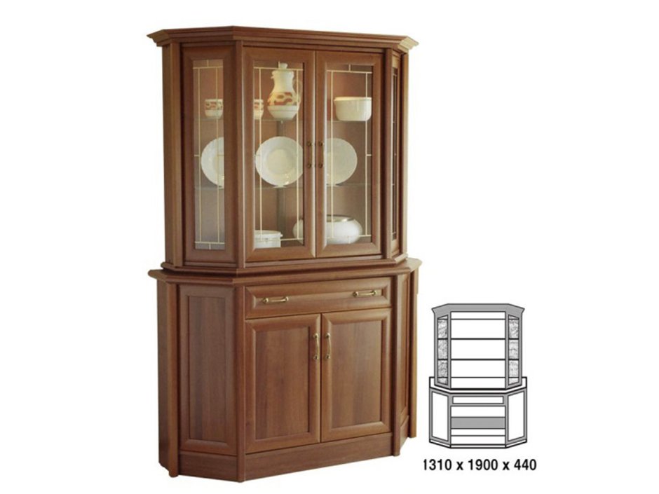 Сервант витрина Хельга 4.4