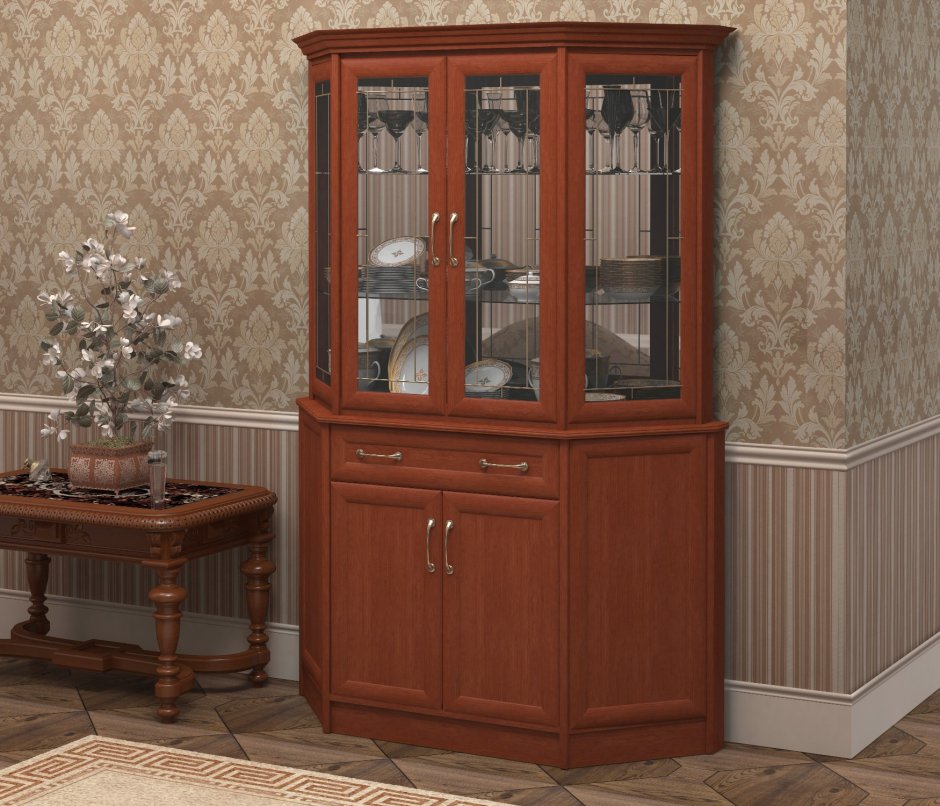 Шкаф витрина Хельга 5